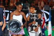 Venus and Serena Williams at the 2017 Australian Open
